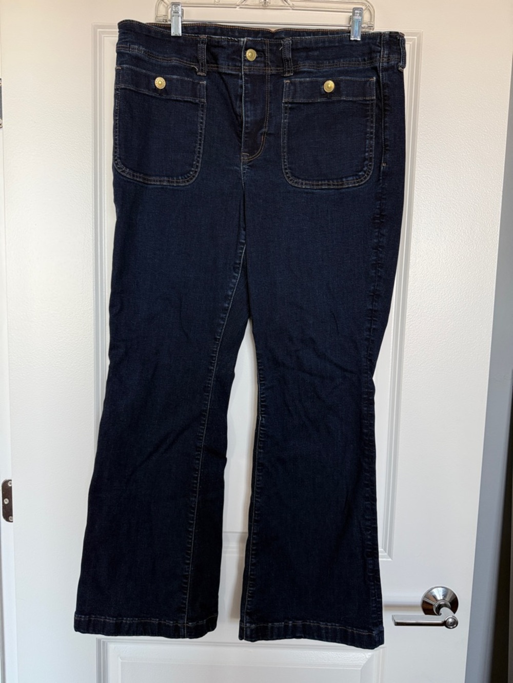 American Eagle Outfitters Dark Blue Flared Jeans